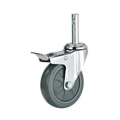 3 Inch 4 Inch 5 Inch Industrial Casters Weight Capacity 100kg PU Swivel Caster Wheels