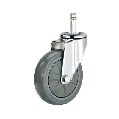 3 Inch 4 Inch 5 Inch Industrial Casters Weight Capacity 100kg PU Swivel Caster Wheels