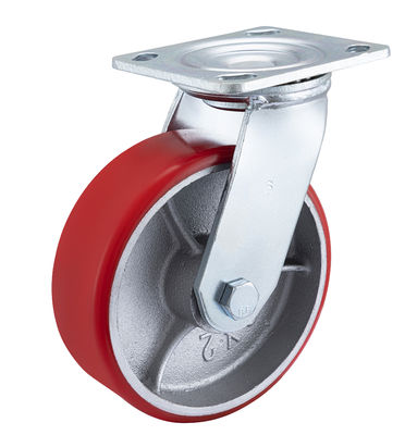 50mm Heavy Duty Castors Impact Resistant Cast Iron Industrial Caster Wheel