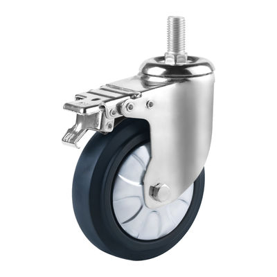 TPR 	Industrial Casters Wheels Medium Duty Heavy Duty Steel Castors