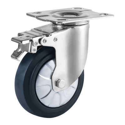TPR 	Industrial Casters Wheels Medium Duty Heavy Duty Steel Castors