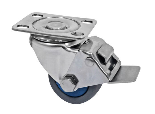Dajin PA Stainless Steel Casters Wheels 50mm High Load Capacity 150kg