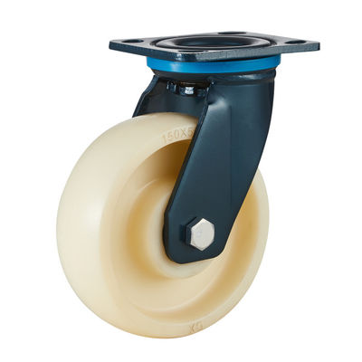 Dajin Heavy Duty Castors Wheels 100mm-200mm Nylon Wheel Casters With Anti Rust Coating