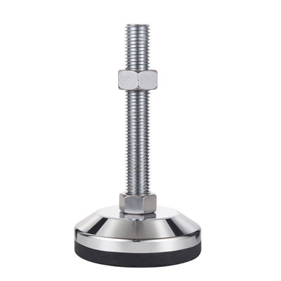 Shock-Absorbing Leveling Caster