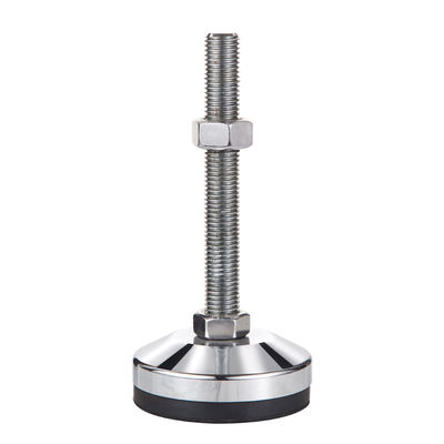 Shock-Absorbing Leveling Caster