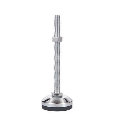 Shock-Absorbing Leveling Caster