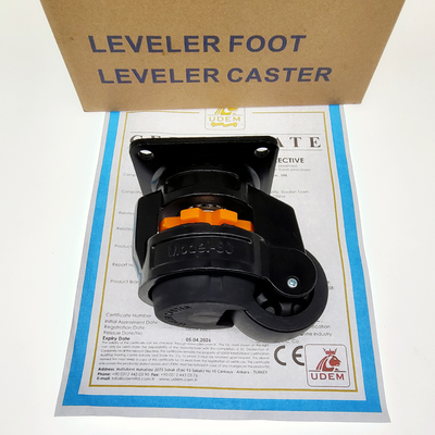 Leveling Caster Wheels with Adjustable Height for Workshop Tables, Industrial Machinery, Office Furniture, and Laboratory Benches – Multiple Sizes Available